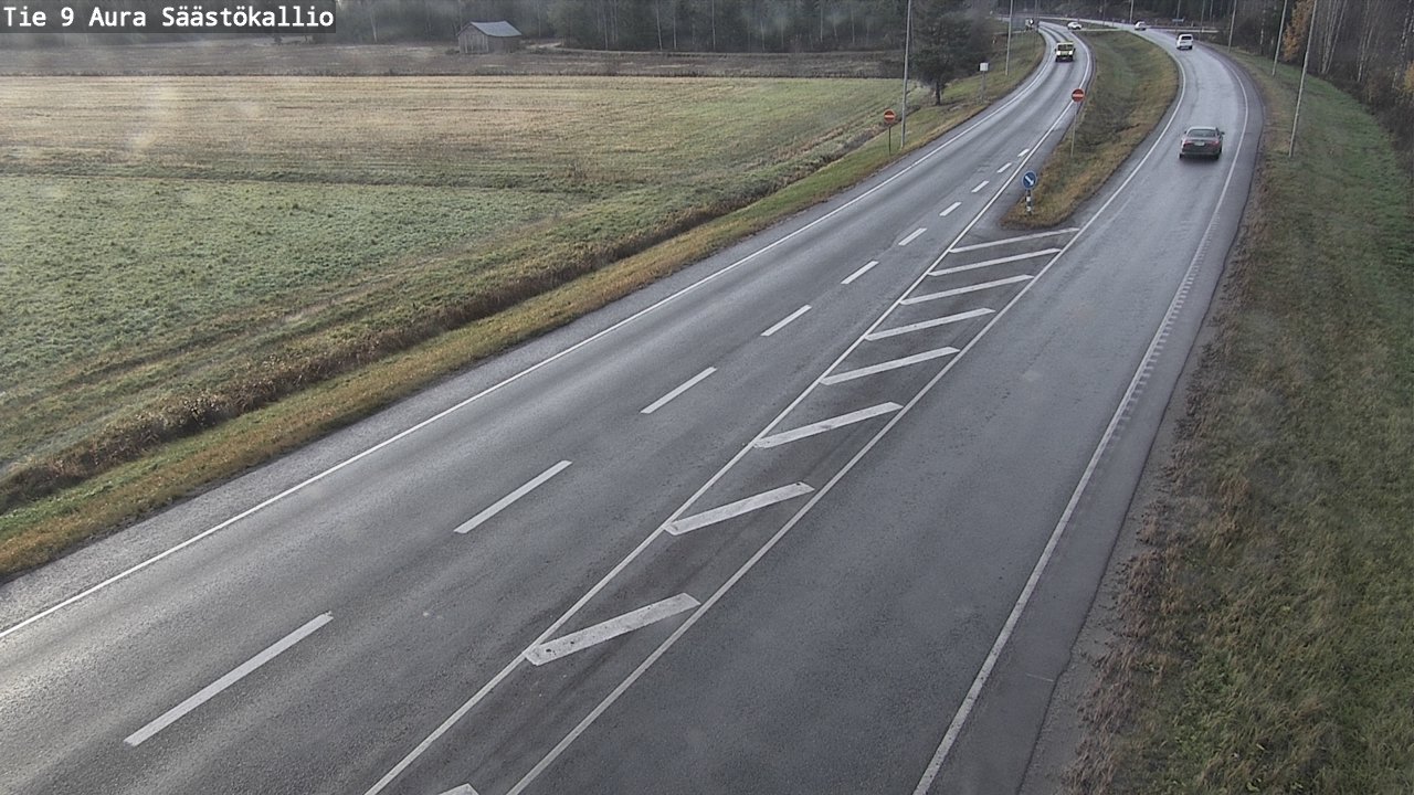 Kelikamerat Kuva Tie 9 Aura, Säästökallio, Aura, Varsinais-Suomi