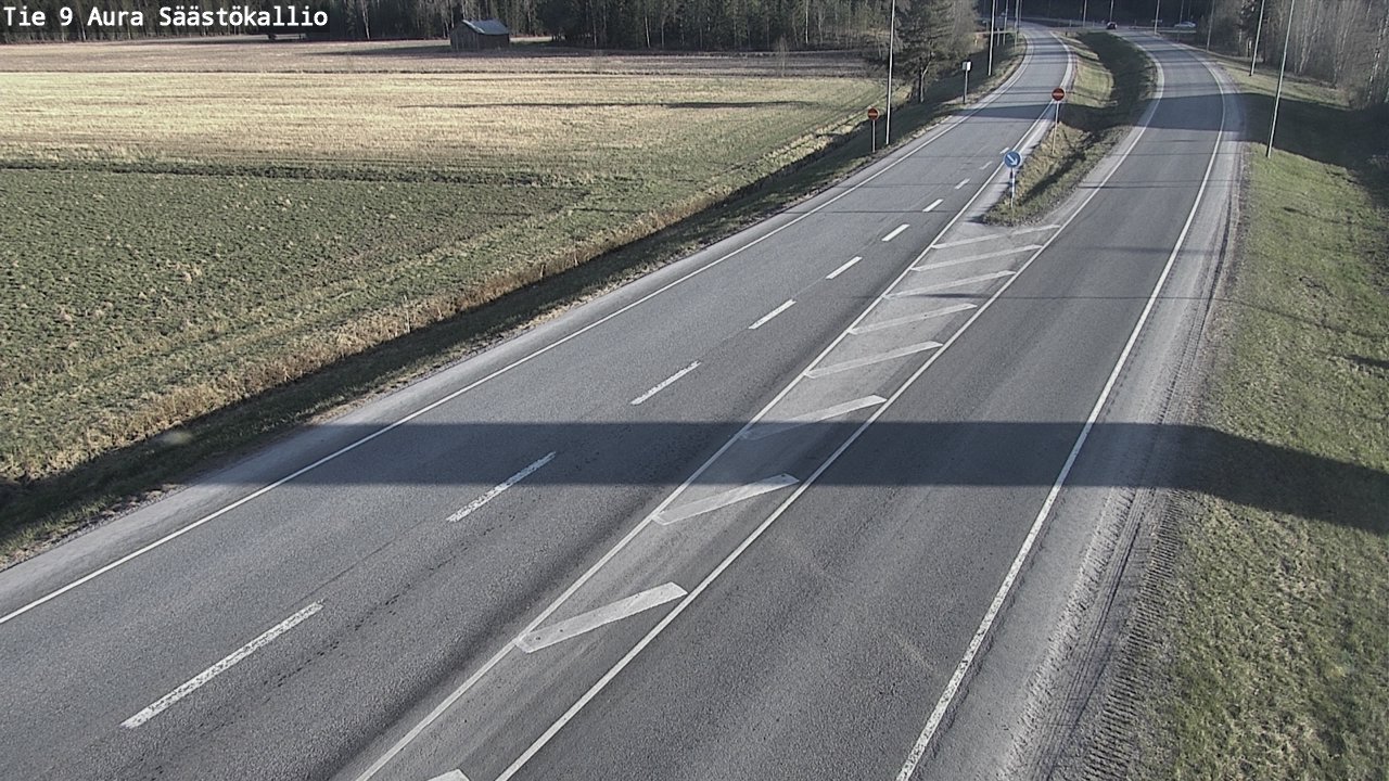 Kelikamerat Kuva Tie 9 Aura, Säästökallio, Aura, Varsinais-Suomi