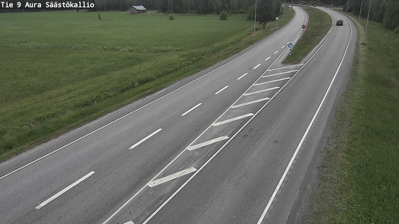 Kelikamerat Kuva Tie 9 Aura, Säästökallio, Aura, Varsinais-Suomi