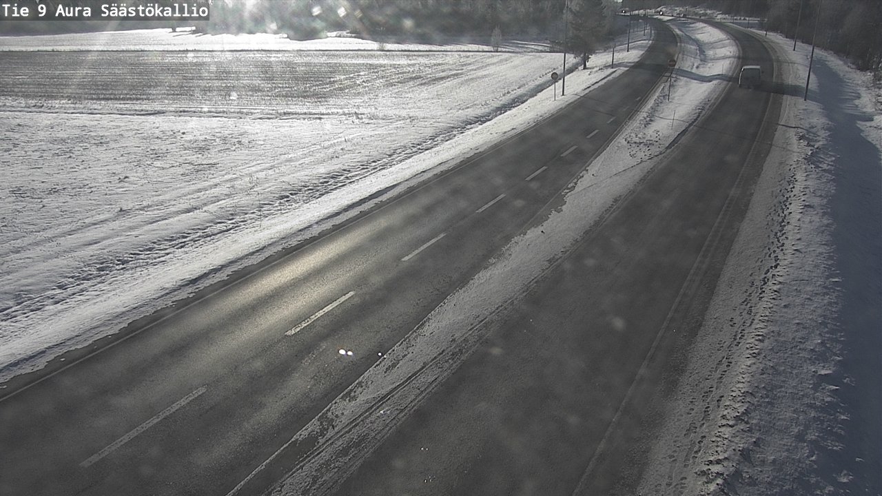 Kelikamerat Kuva Tie 9 Aura, Säästökallio, Aura, Varsinais-Suomi