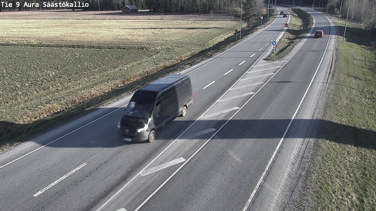Kelikamerat Kuva Tie 9 Aura, Säästökallio, Aura, Varsinais-Suomi