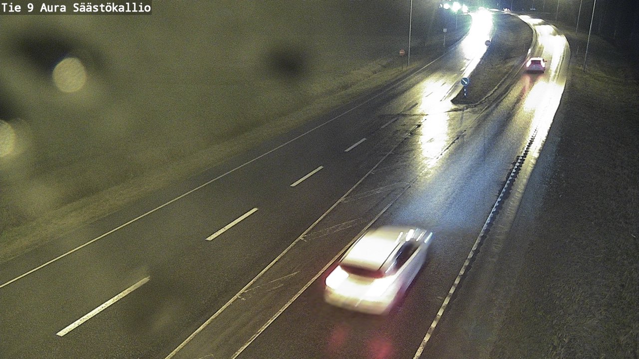 Weather Camera Image Road 9 Aura, Säästökallio, Aura, Varsinais-Suomi