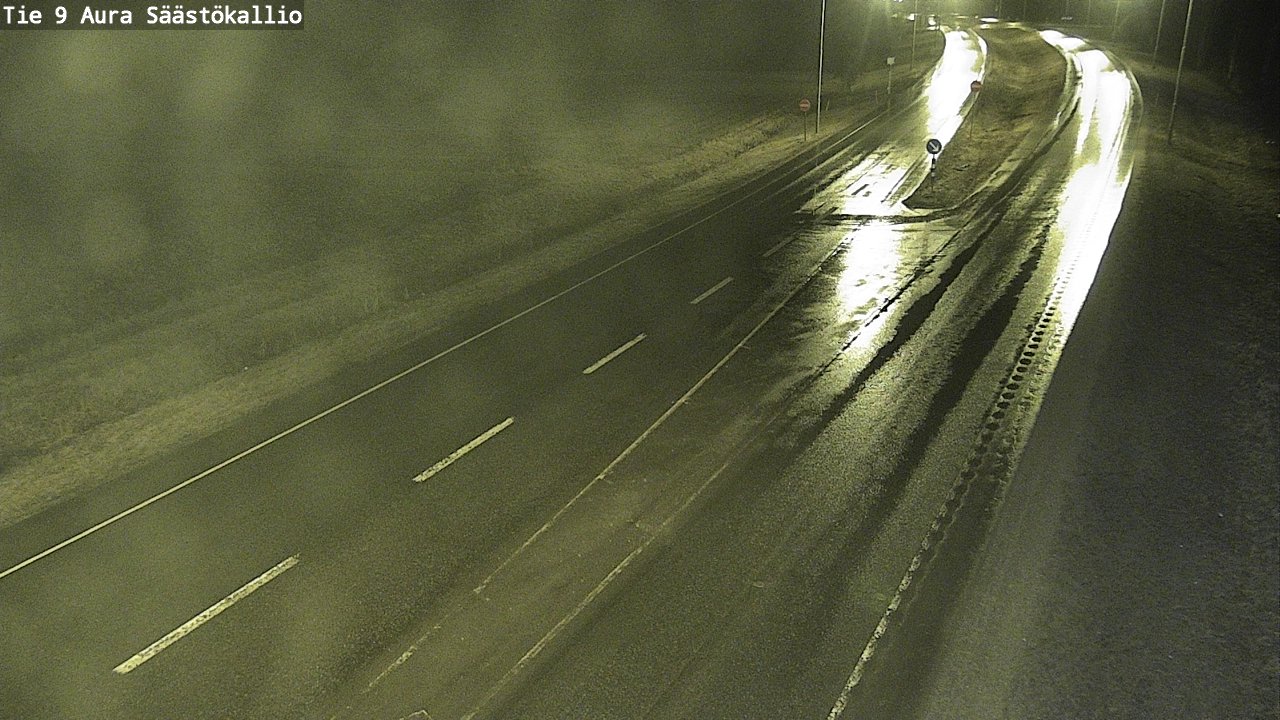 Kelikamerat Kuva Tie 9 Aura, Säästökallio, Aura, Varsinais-Suomi