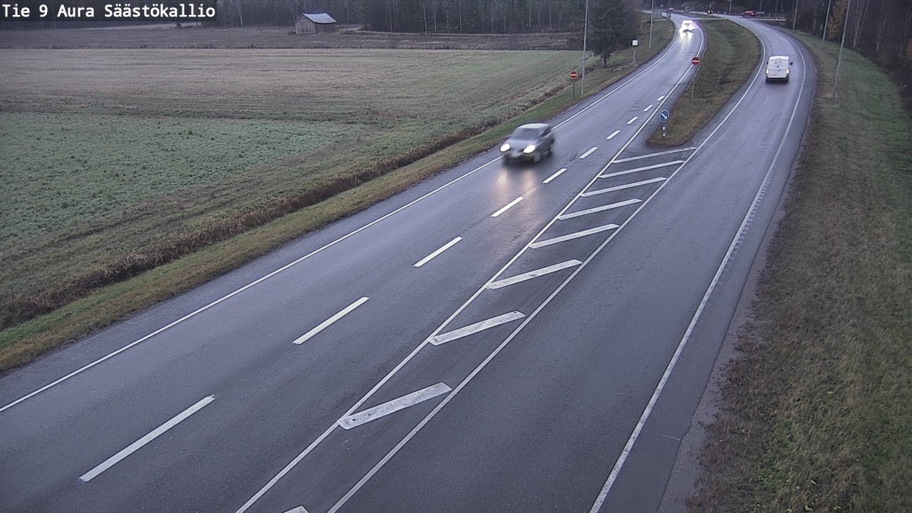 Kelikamerat Kuva Tie 9 Aura, Säästökallio, Aura, Varsinais-Suomi