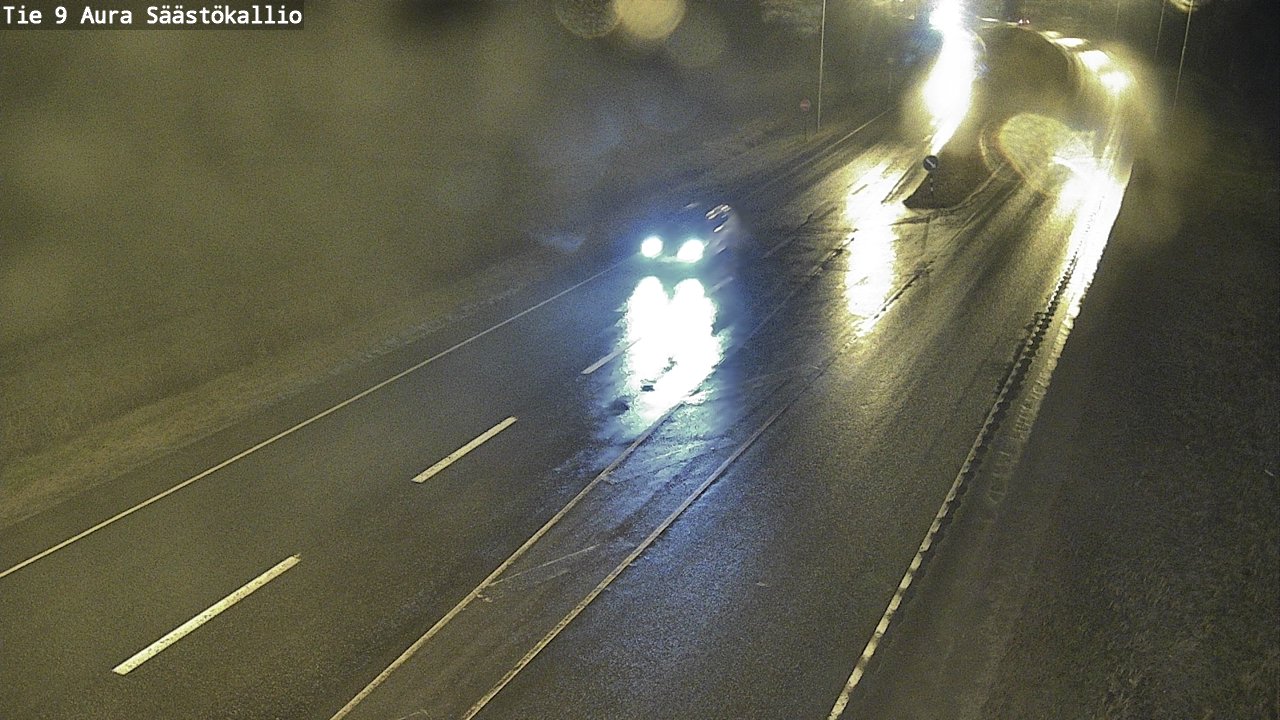 Weather Camera Image Road 9 Aura, Säästökallio, Aura, Varsinais-Suomi