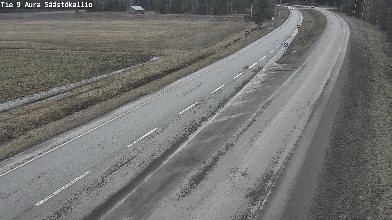 Kelikamerat Kuva Tie 9 Aura, Säästökallio, Aura, Varsinais-Suomi