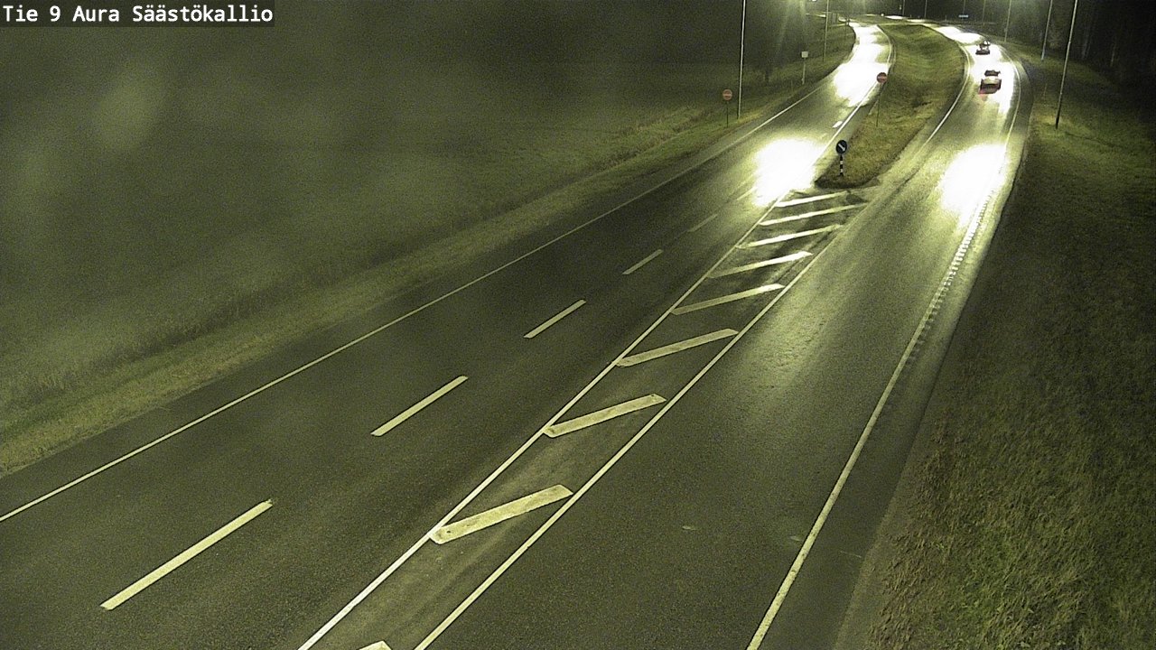 Kelikamerat Kuva Tie 9 Aura, Säästökallio, Aura, Varsinais-Suomi