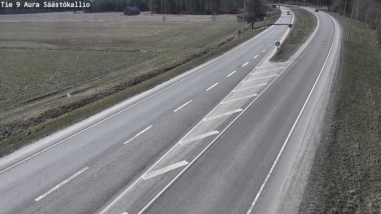 Kelikamerat Kuva Tie 9 Aura, Säästökallio, Aura, Varsinais-Suomi