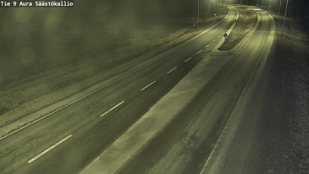 Kelikamerat Kuva Tie 9 Aura, Säästökallio, Aura, Varsinais-Suomi