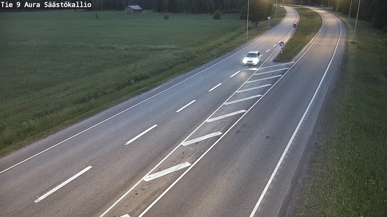 Kelikamerat Kuva Tie 9 Aura, Säästökallio, Aura, Varsinais-Suomi