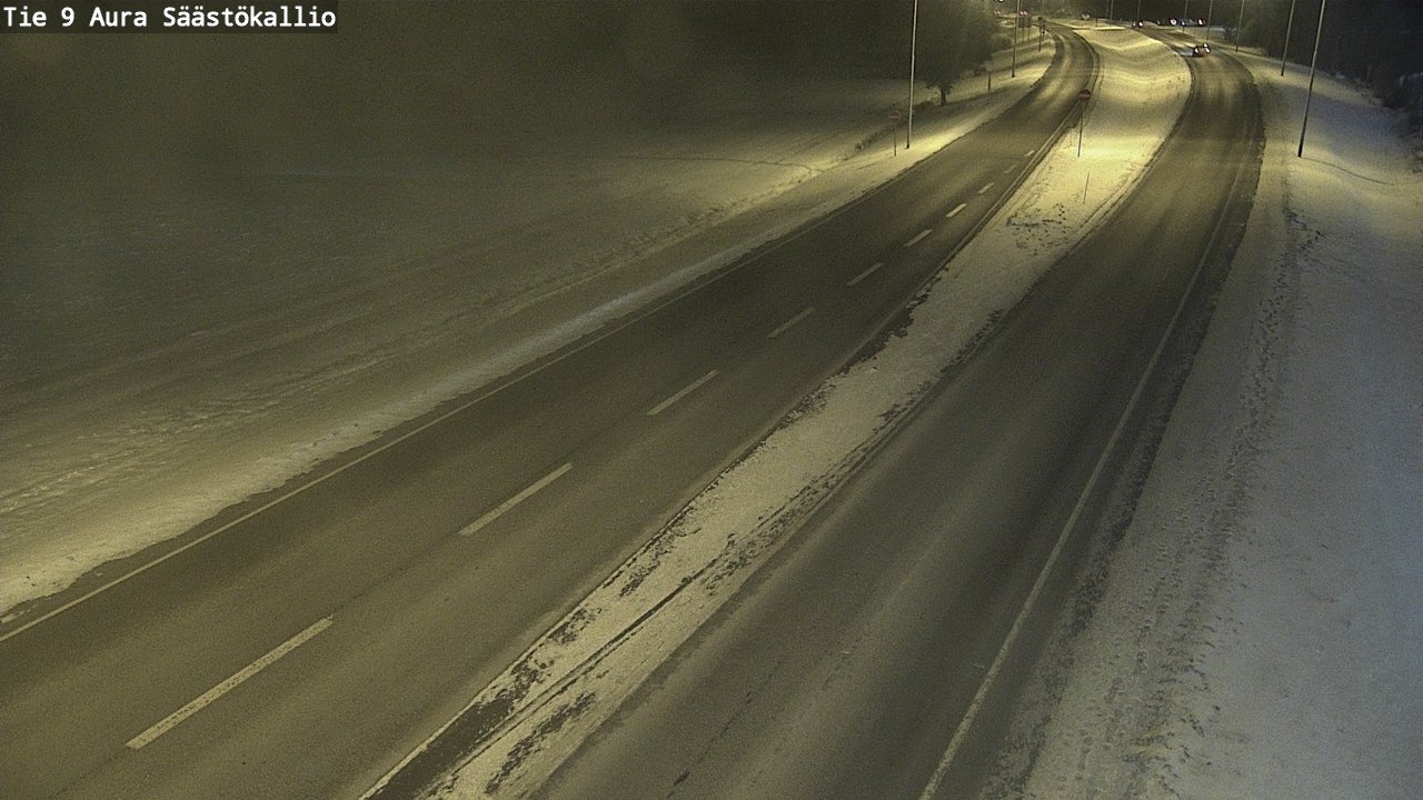 Kelikamerat Kuva Tie 9 Aura, Säästökallio, Aura, Varsinais-Suomi