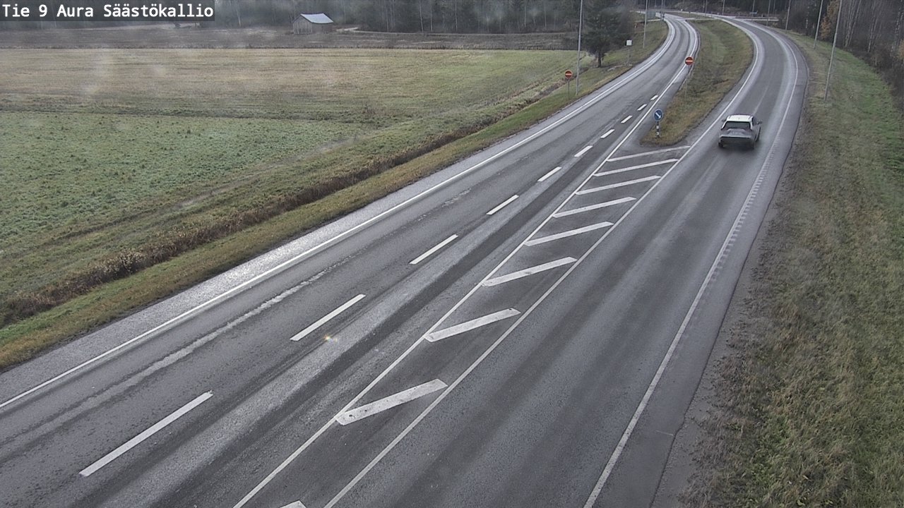 Kelikamerat Kuva Tie 9 Aura, Säästökallio, Aura, Varsinais-Suomi