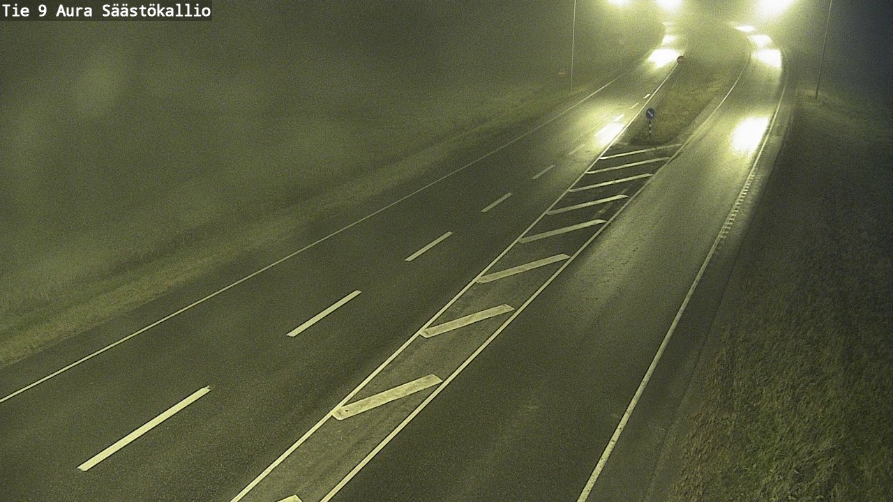 Kelikamerat Kuva Tie 9 Aura, Säästökallio, Aura, Varsinais-Suomi