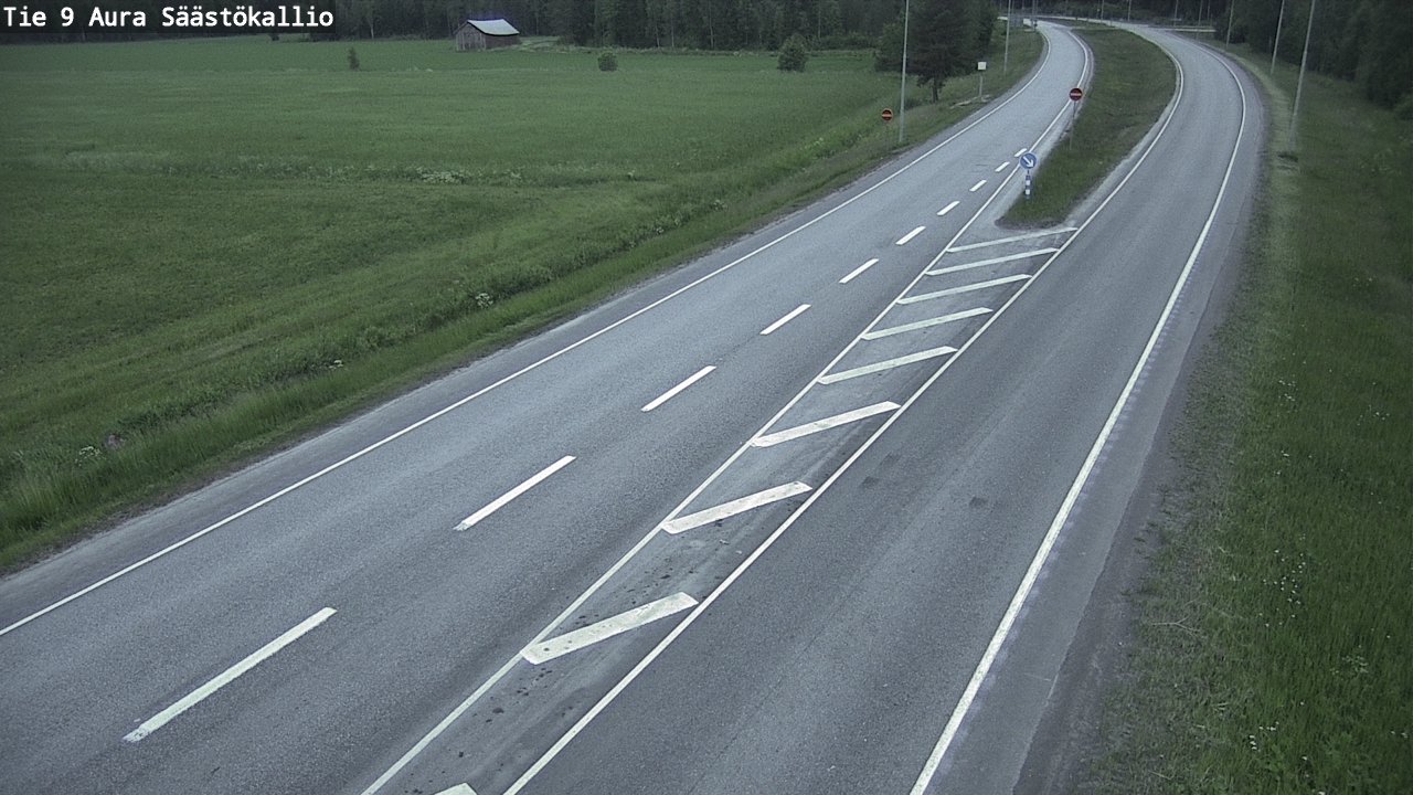 Kelikamerat Kuva Tie 9 Aura, Säästökallio, Aura, Varsinais-Suomi