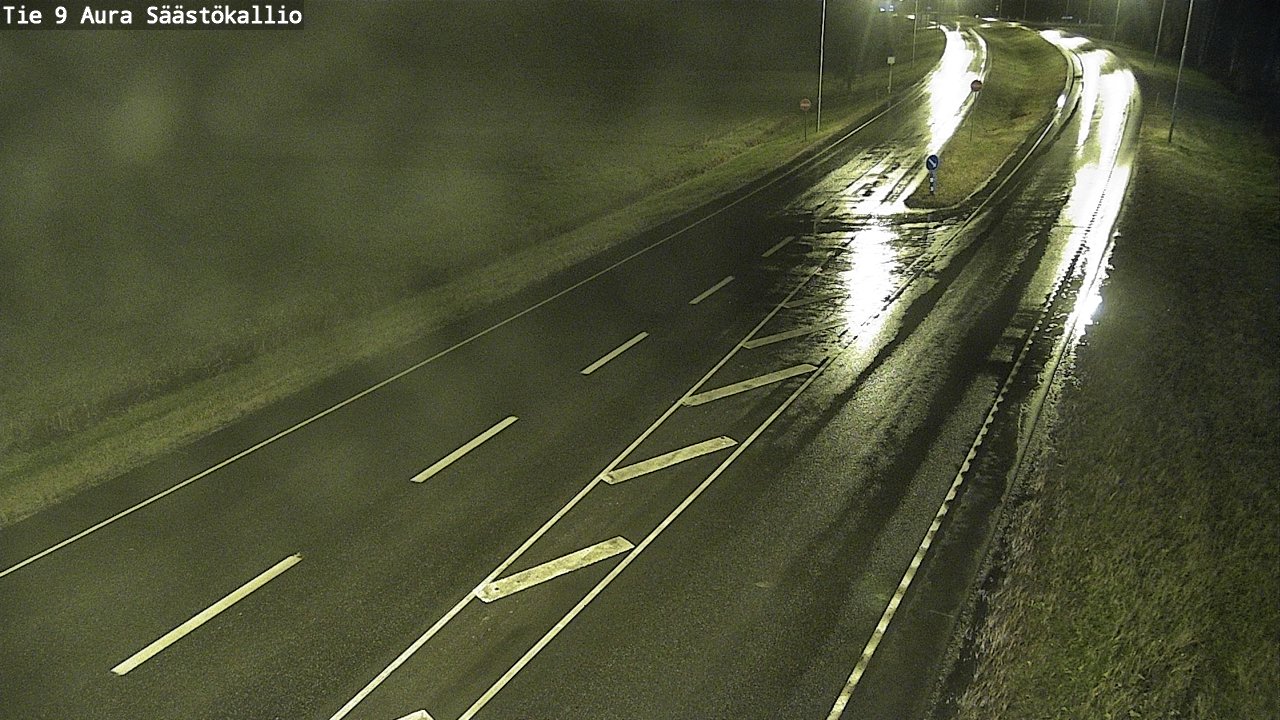 Weather Camera Image Väg 9 Aura, Säästökallio, Aura, Varsinais-Suomi