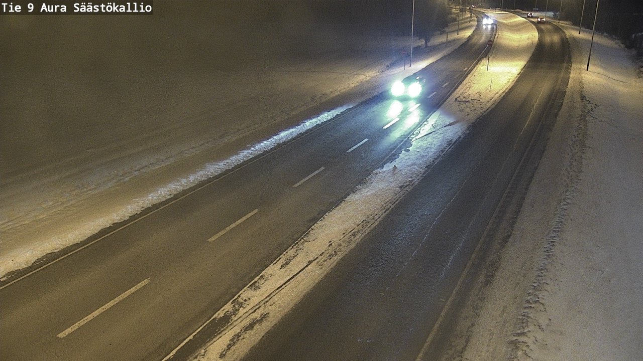 Kelikamerat Kuva Tie 9 Aura, Säästökallio, Aura, Varsinais-Suomi