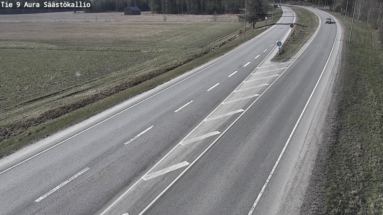 Kelikamerat Kuva Tie 9 Aura, Säästökallio, Aura, Varsinais-Suomi
