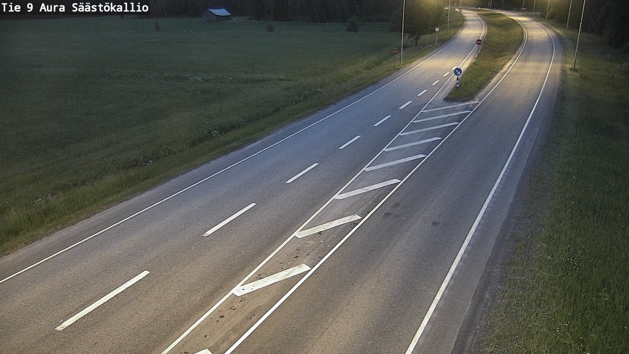 Kelikamerat Kuva Tie 9 Aura, Säästökallio, Aura, Varsinais-Suomi