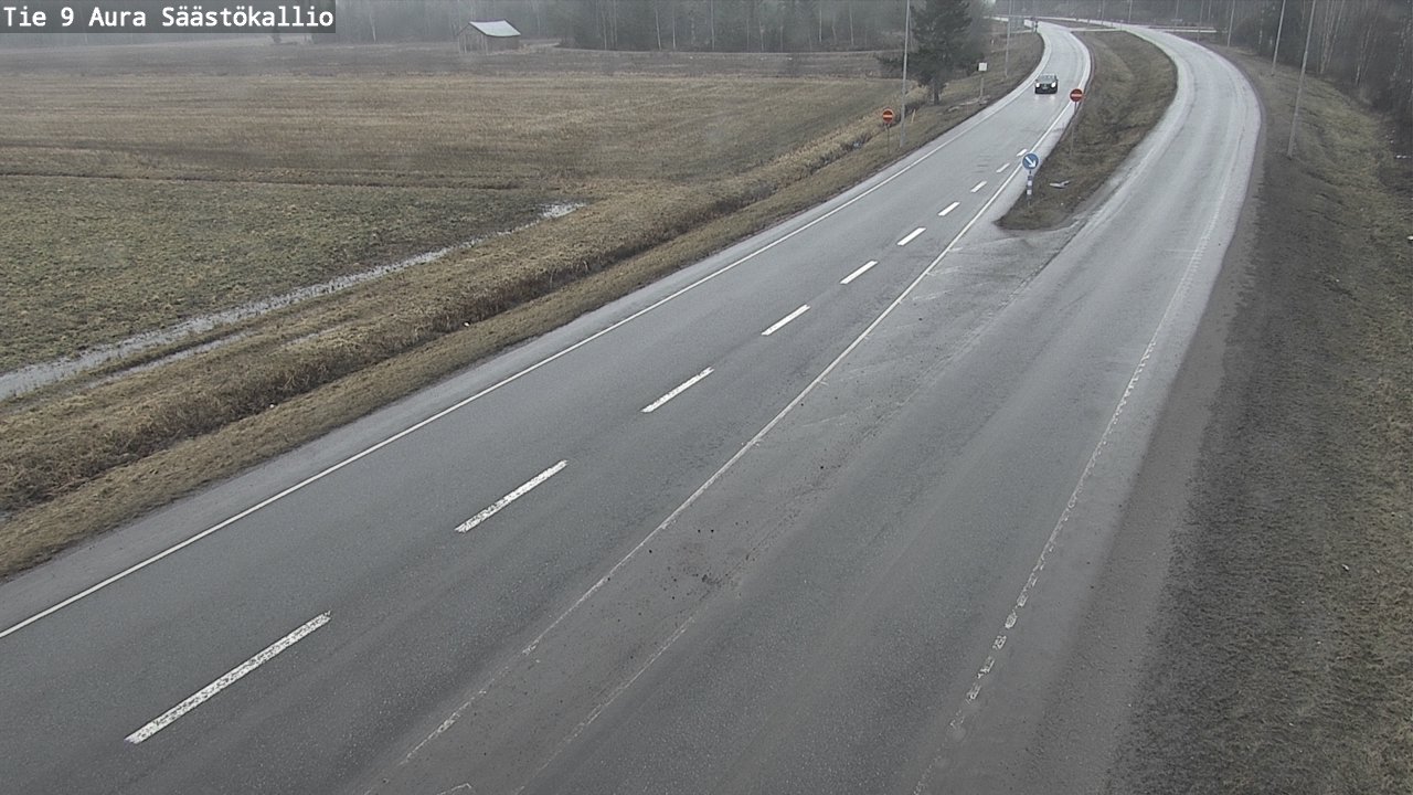 Kelikamerat Kuva Tie 9 Aura, Säästökallio, Aura, Varsinais-Suomi