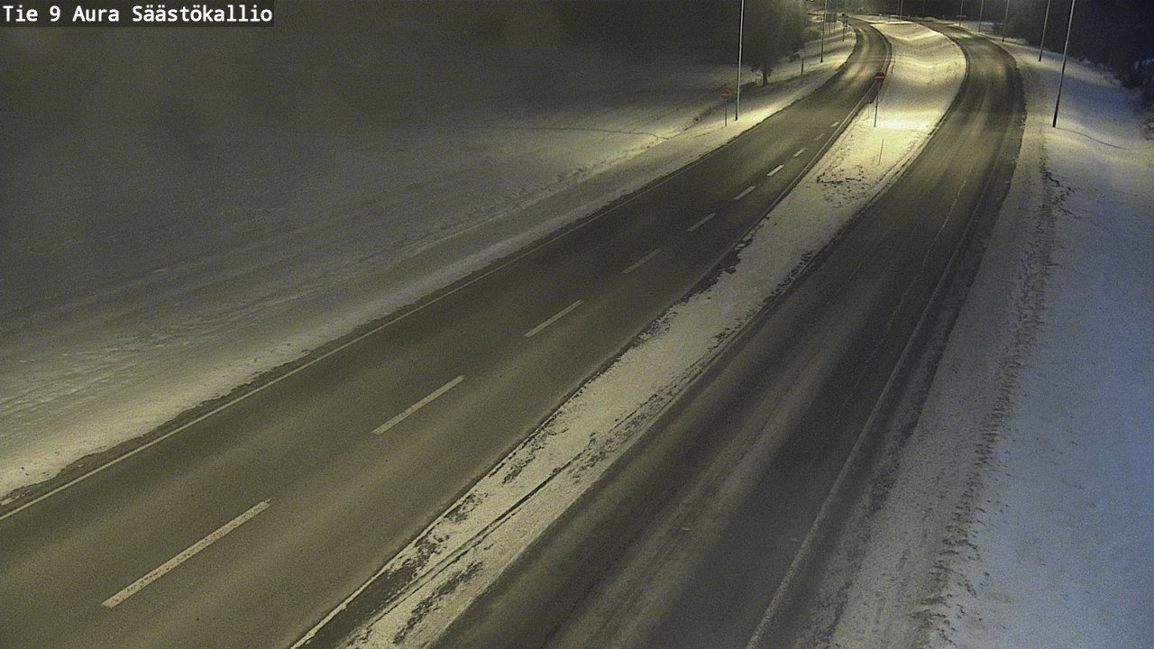 Kelikamerat Kuva Tie 9 Aura, Säästökallio, Aura, Varsinais-Suomi