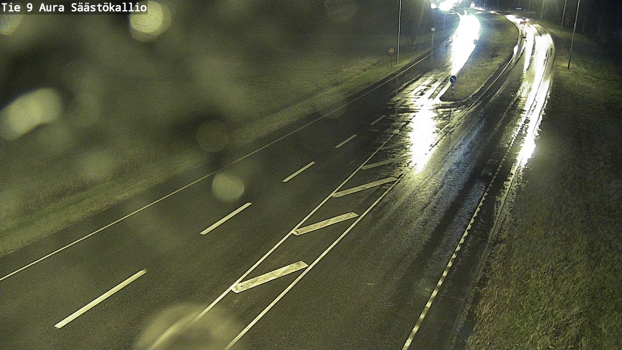 Weather Camera Image Väg 9 Aura, Säästökallio, Aura, Varsinais-Suomi