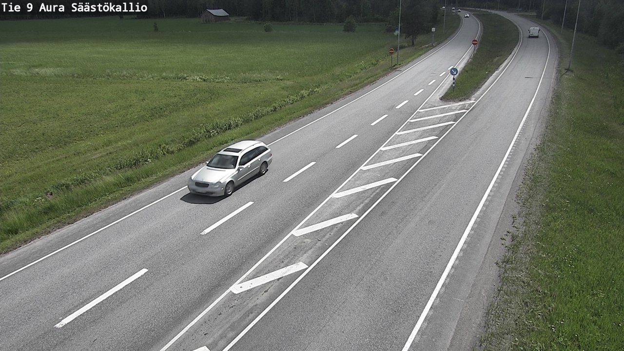 Kelikamerat Kuva Tie 9 Aura, Säästökallio, Aura, Varsinais-Suomi