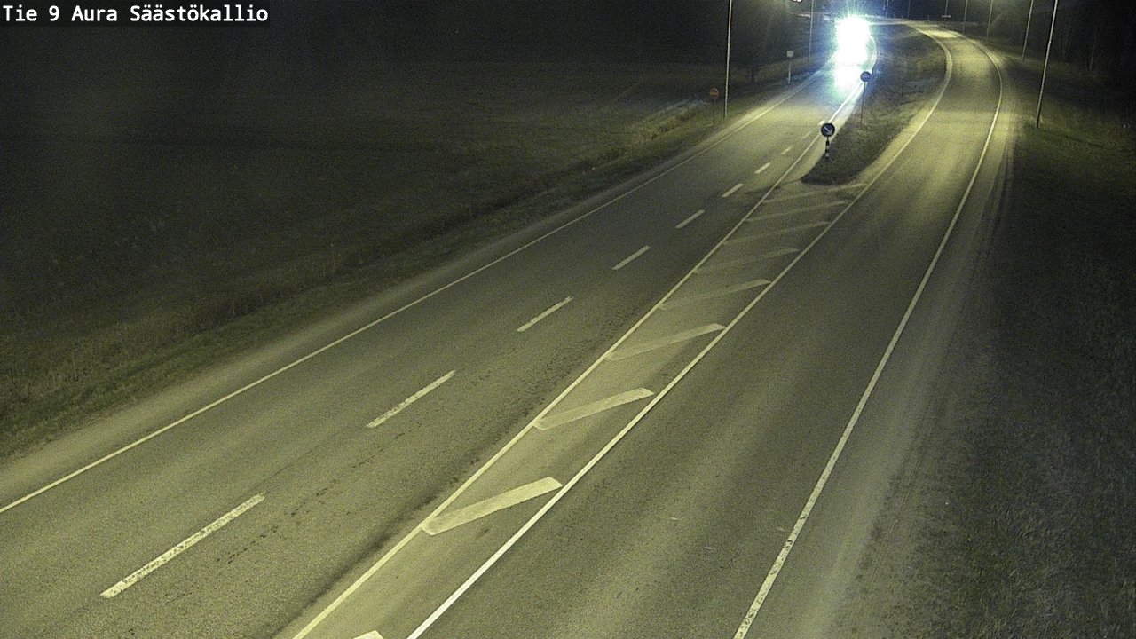 Weather Camera Image Väg 9 Aura, Säästökallio, Aura, Varsinais-Suomi