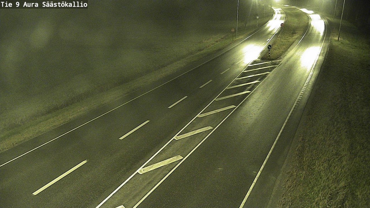 Kelikamerat Kuva Tie 9 Aura, Säästökallio, Aura, Varsinais-Suomi