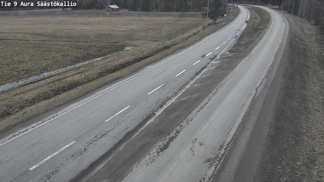 Kelikamerat Kuva Tie 9 Aura, Säästökallio, Aura, Varsinais-Suomi