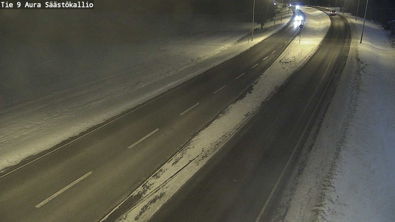 Kelikamerat Kuva Tie 9 Aura, Säästökallio, Aura, Varsinais-Suomi