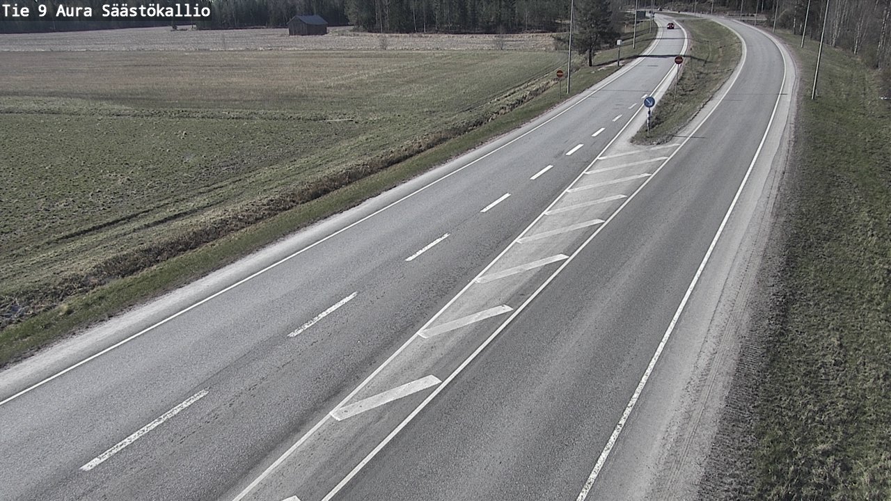 Kelikamerat Kuva Tie 9 Aura, Säästökallio, Aura, Varsinais-Suomi