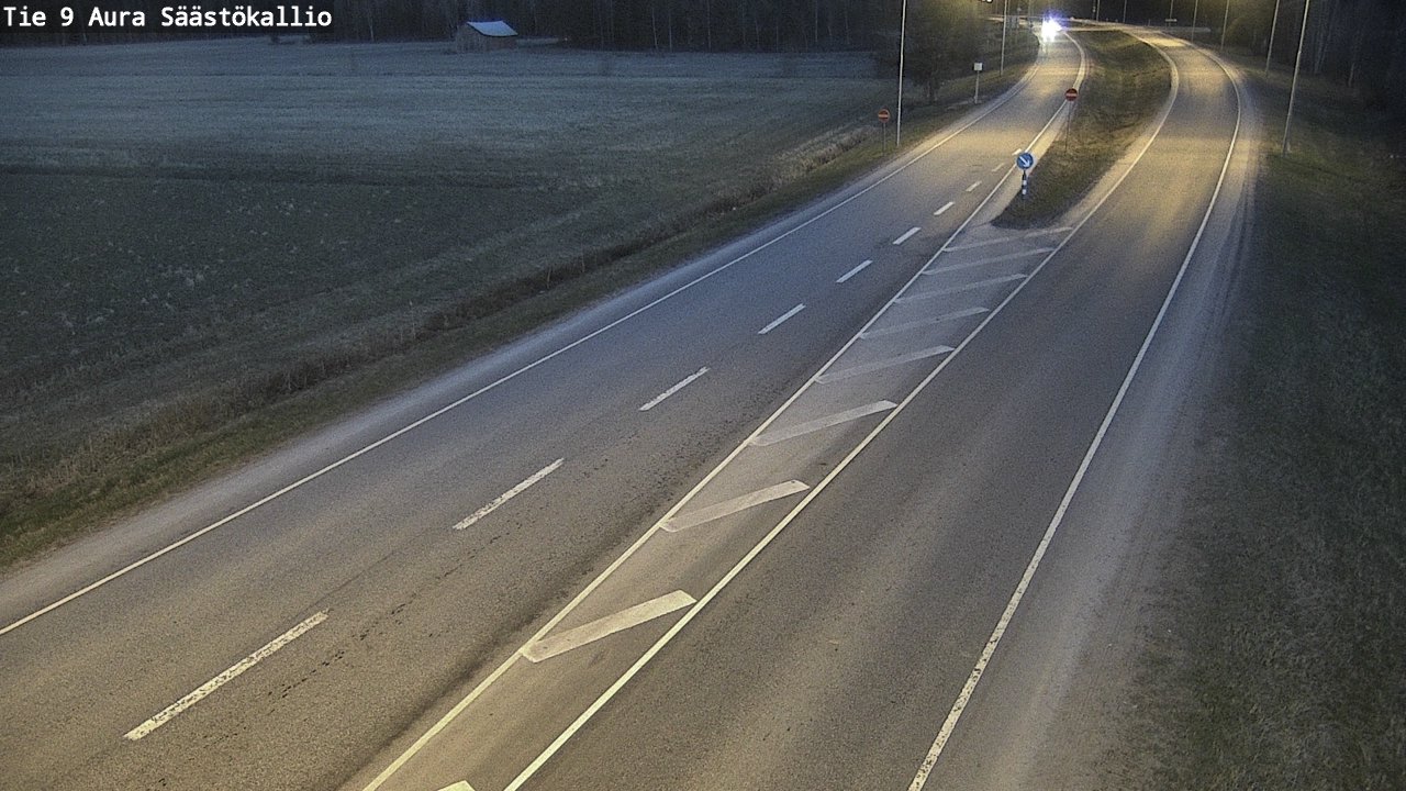 Weather Camera Image Väg 9 Aura, Säästökallio, Aura, Varsinais-Suomi