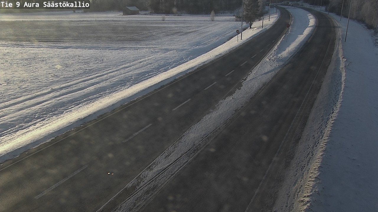 Kelikamerat Kuva Tie 9 Aura, Säästökallio, Aura, Varsinais-Suomi