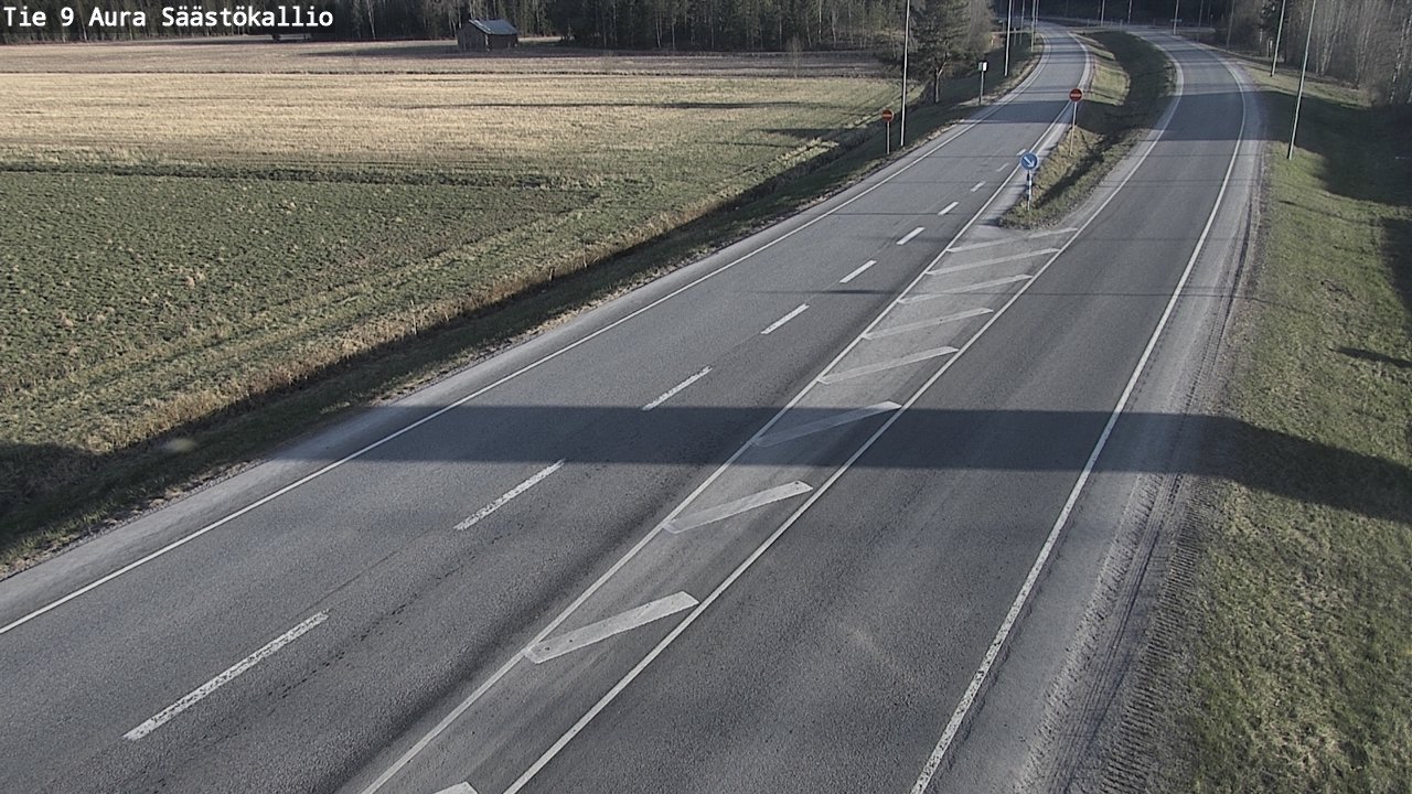 Kelikamerat Kuva Tie 9 Aura, Säästökallio, Aura, Varsinais-Suomi