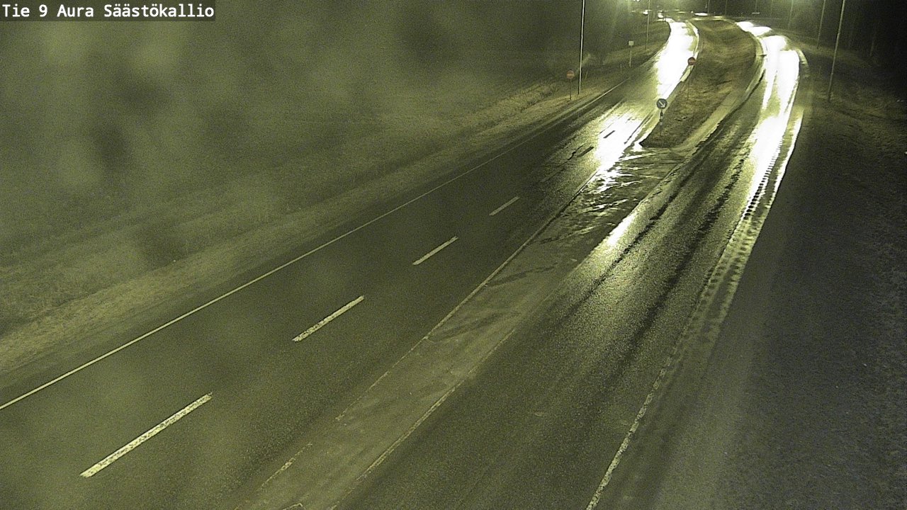 Kelikamerat Kuva Tie 9 Aura, Säästökallio, Aura, Varsinais-Suomi