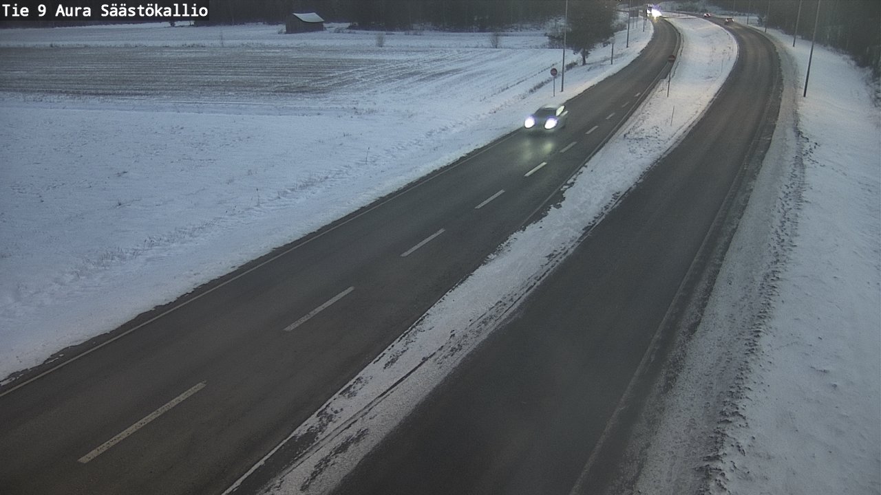 Kelikamerat Kuva Tie 9 Aura, Säästökallio, Aura, Varsinais-Suomi