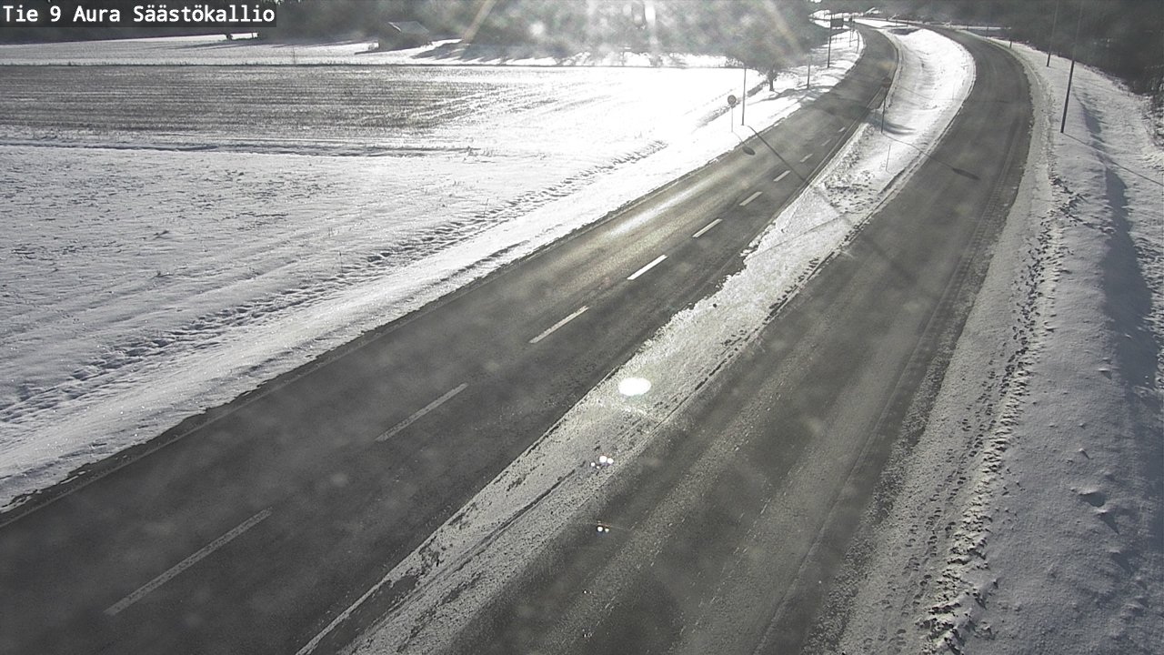 Kelikamerat Kuva Tie 9 Aura, Säästökallio, Aura, Varsinais-Suomi