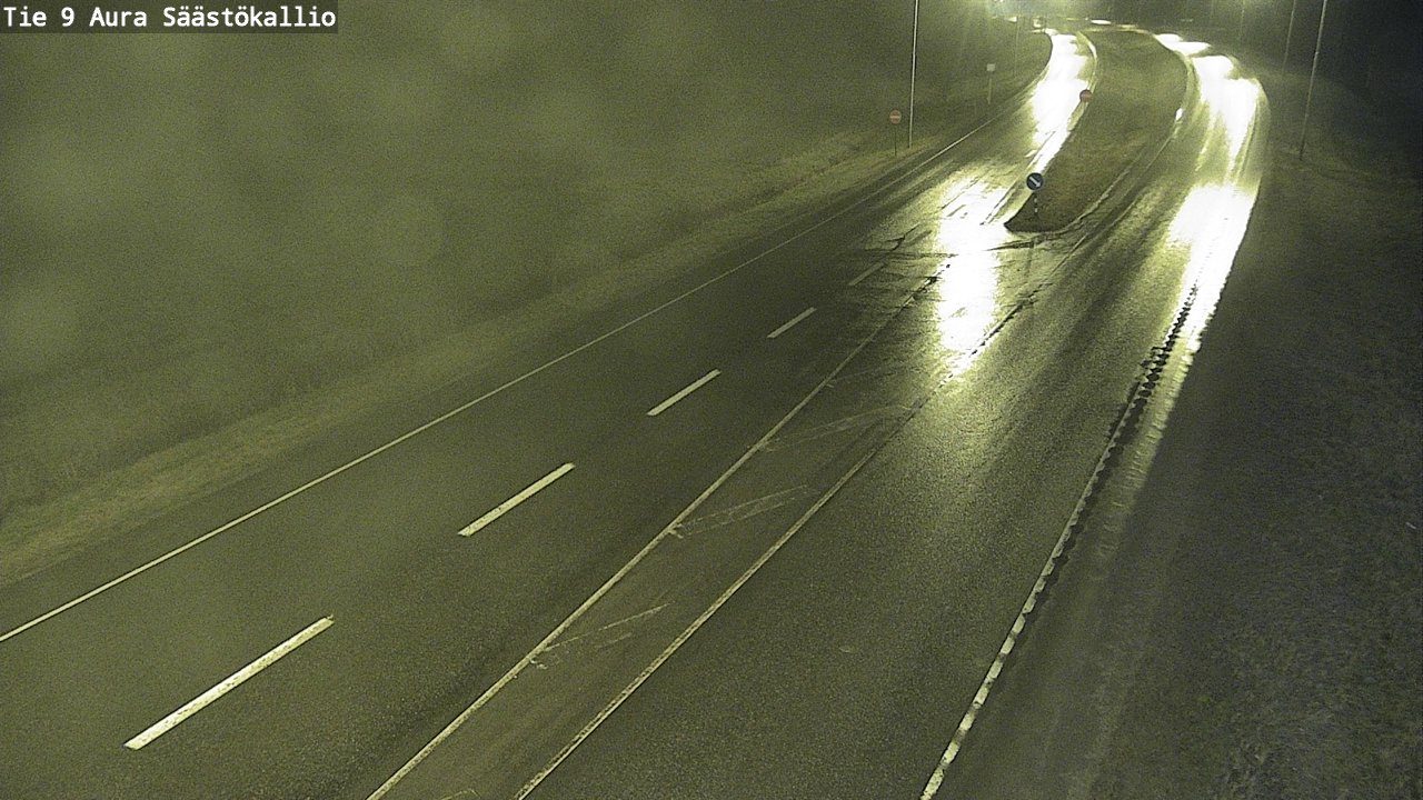 Weather Camera Image Road 9 Aura, Säästökallio, Aura, Varsinais-Suomi