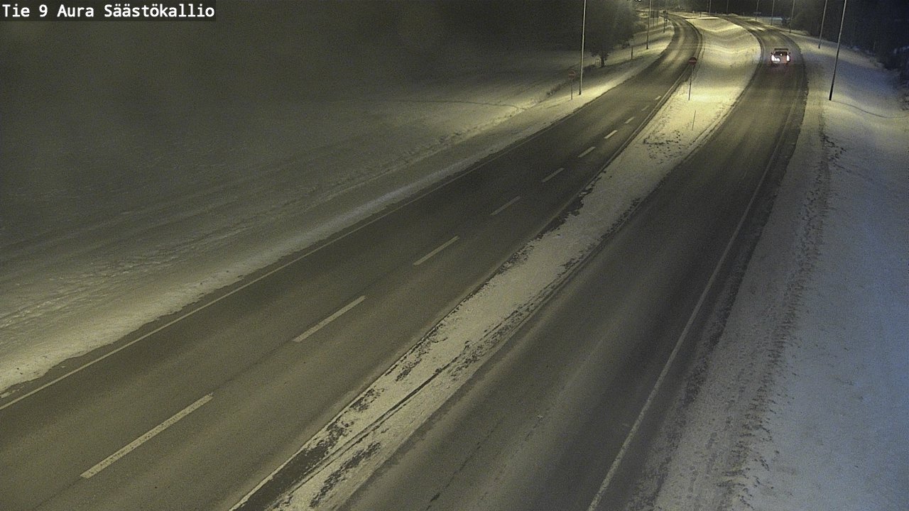 Kelikamerat Kuva Tie 9 Aura, Säästökallio, Aura, Varsinais-Suomi