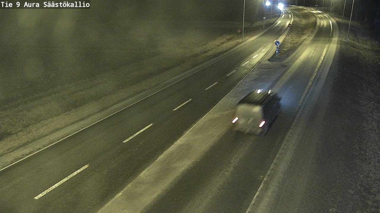 Kelikamerat Kuva Tie 9 Aura, Säästökallio, Aura, Varsinais-Suomi