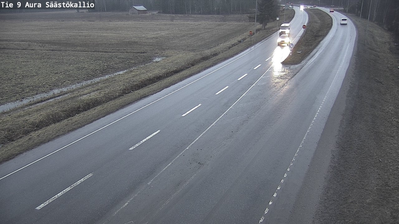 Kelikamerat Kuva Tie 9 Aura, Säästökallio, Aura, Varsinais-Suomi