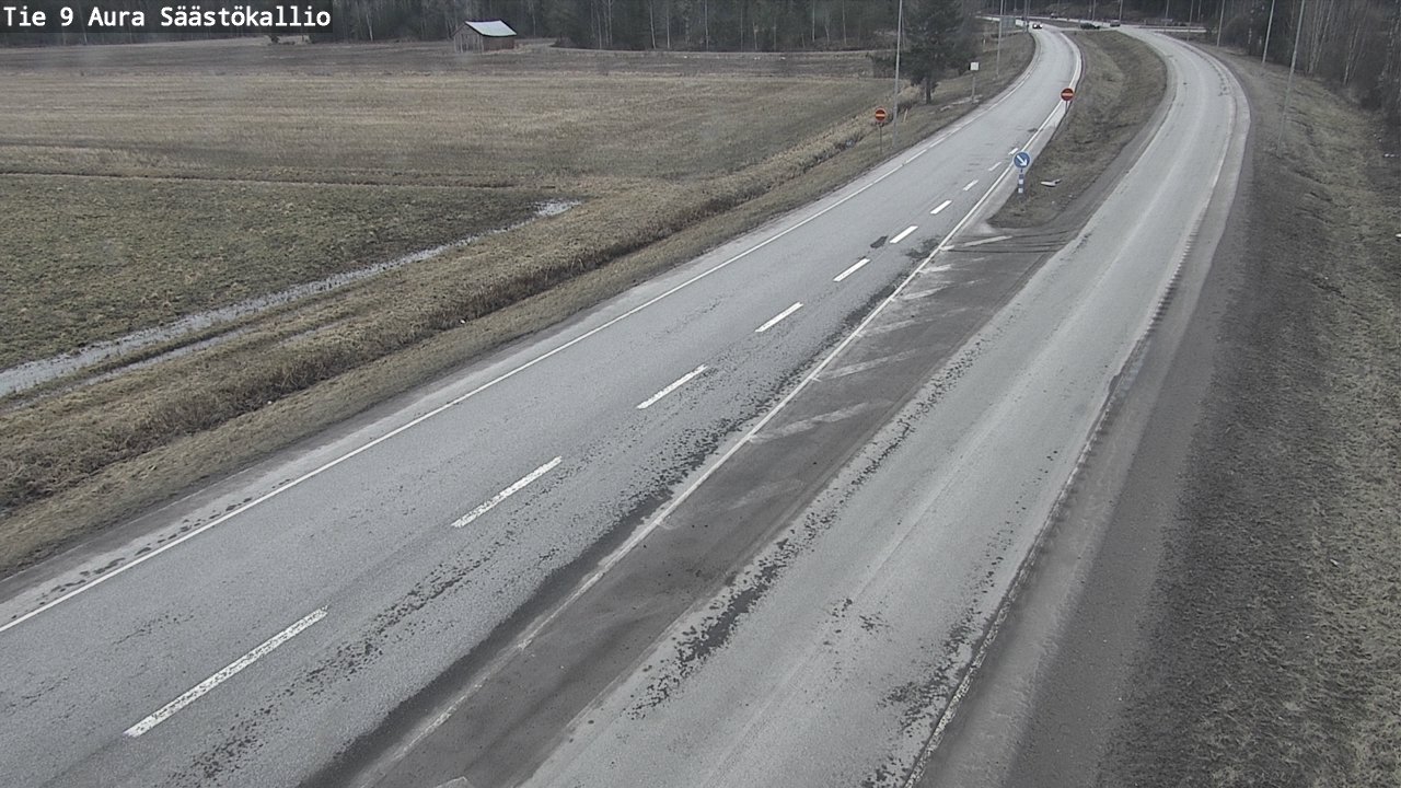 Kelikamerat Kuva Tie 9 Aura, Säästökallio, Aura, Varsinais-Suomi