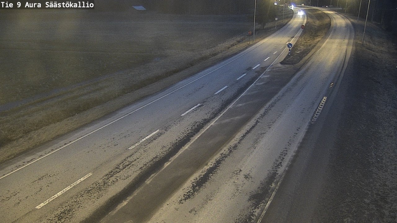 Weather Camera Image Road 9 Aura, Säästökallio, Aura, Varsinais-Suomi