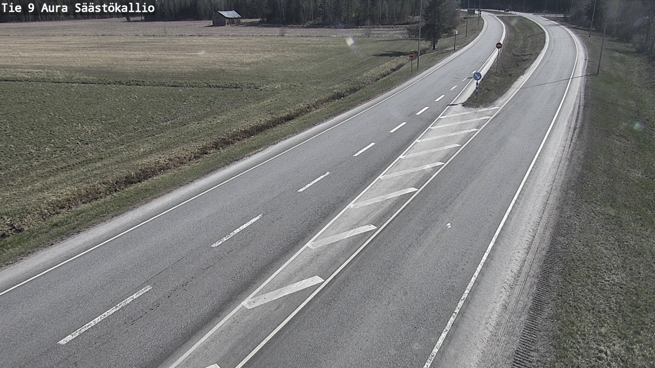 Kelikamerat Kuva Tie 9 Aura, Säästökallio, Aura, Varsinais-Suomi