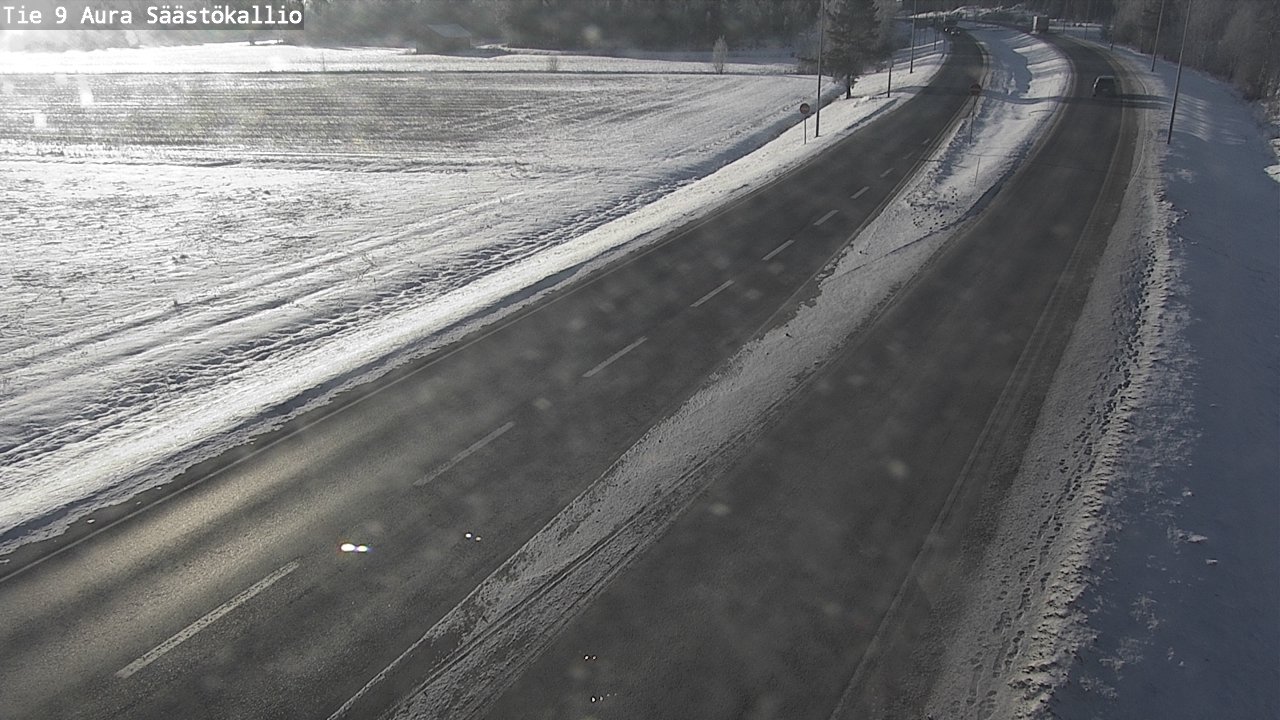 Kelikamerat Kuva Tie 9 Aura, Säästökallio, Aura, Varsinais-Suomi