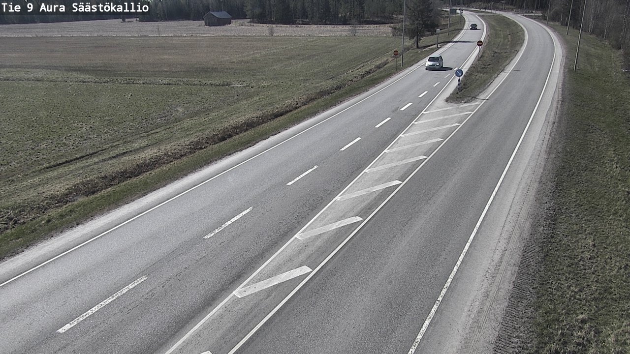 Kelikamerat Kuva Tie 9 Aura, Säästökallio, Aura, Varsinais-Suomi