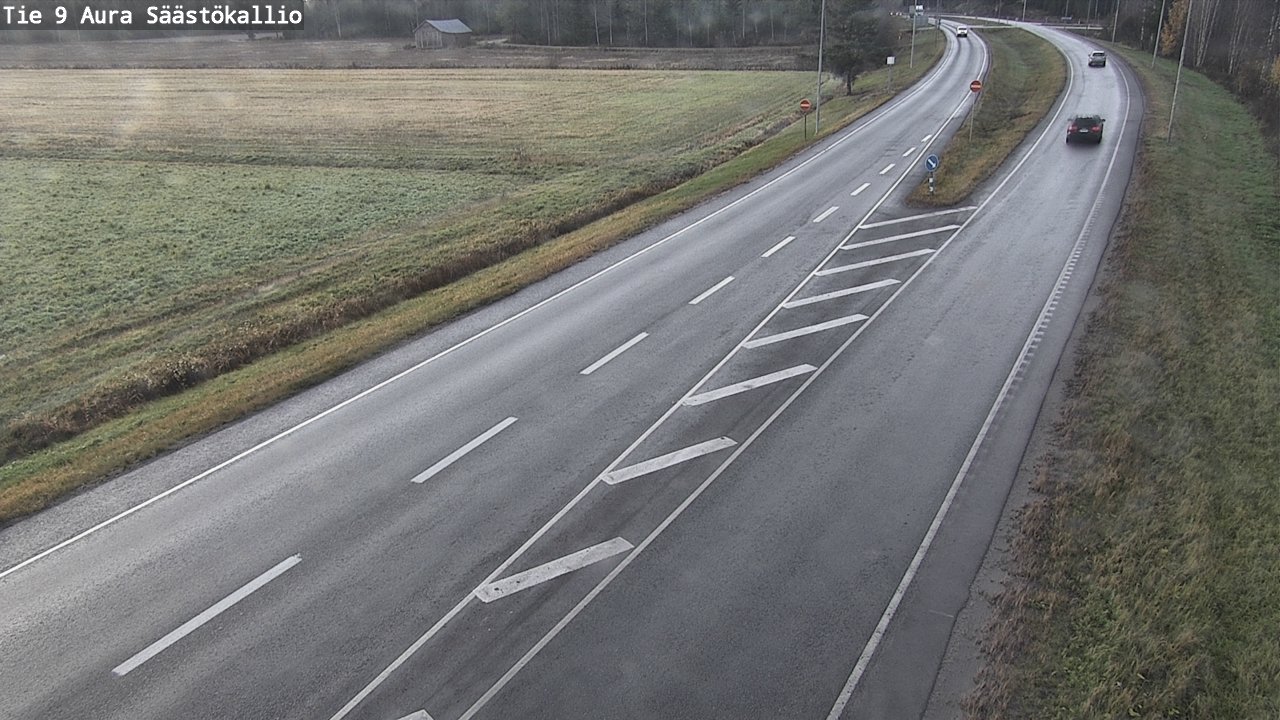 Kelikamerat Kuva Tie 9 Aura, Säästökallio, Aura, Varsinais-Suomi