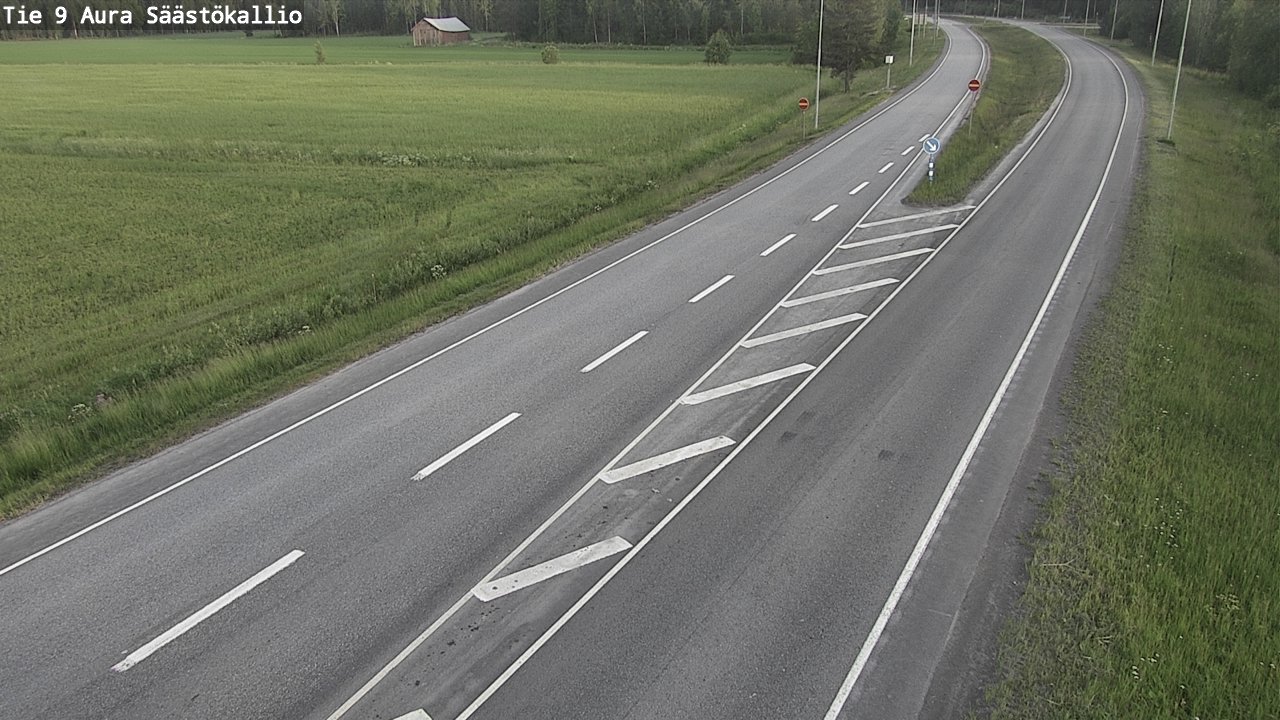 Kelikamerat Kuva Tie 9 Aura, Säästökallio, Aura, Varsinais-Suomi