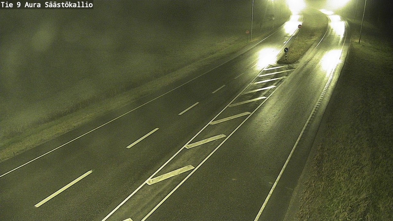 Kelikamerat Kuva Tie 9 Aura, Säästökallio, Aura, Varsinais-Suomi