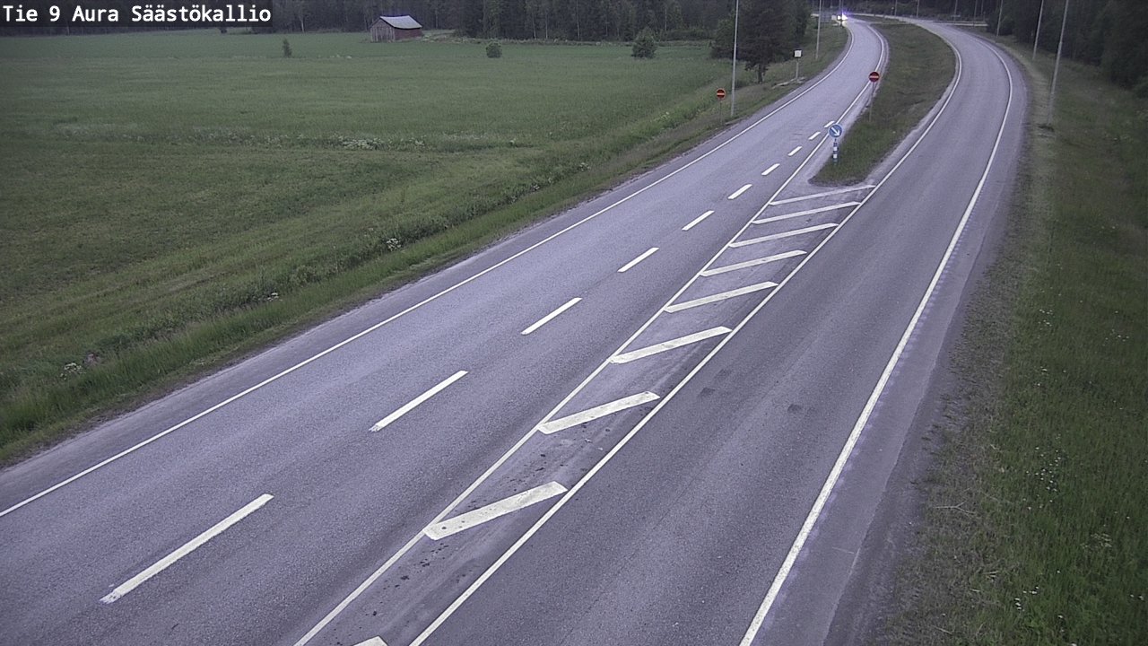 Kelikamerat Kuva Tie 9 Aura, Säästökallio, Aura, Varsinais-Suomi
